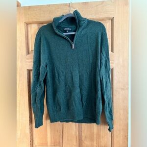NWOT Men’s JCrew Quarter Zip Sweater